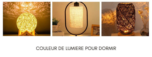 couleur de lumière pour dormir