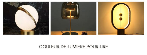 couleur lumière pour lire