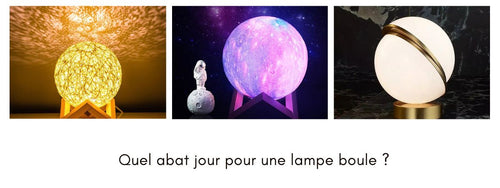 quel abat jour pour une lampe boule