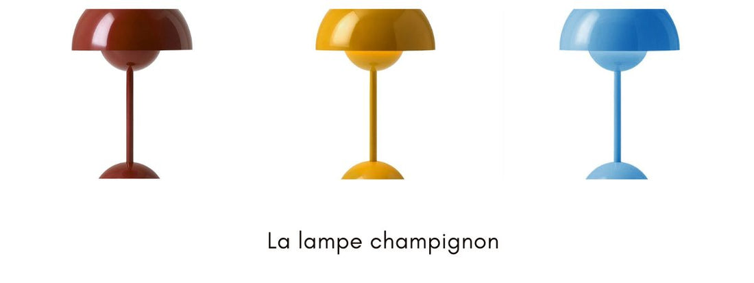 tendance lampe champignon