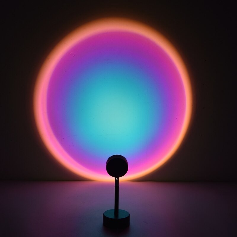 Lampe Coucher de Soleil 16 couleurs LampesDeChevet