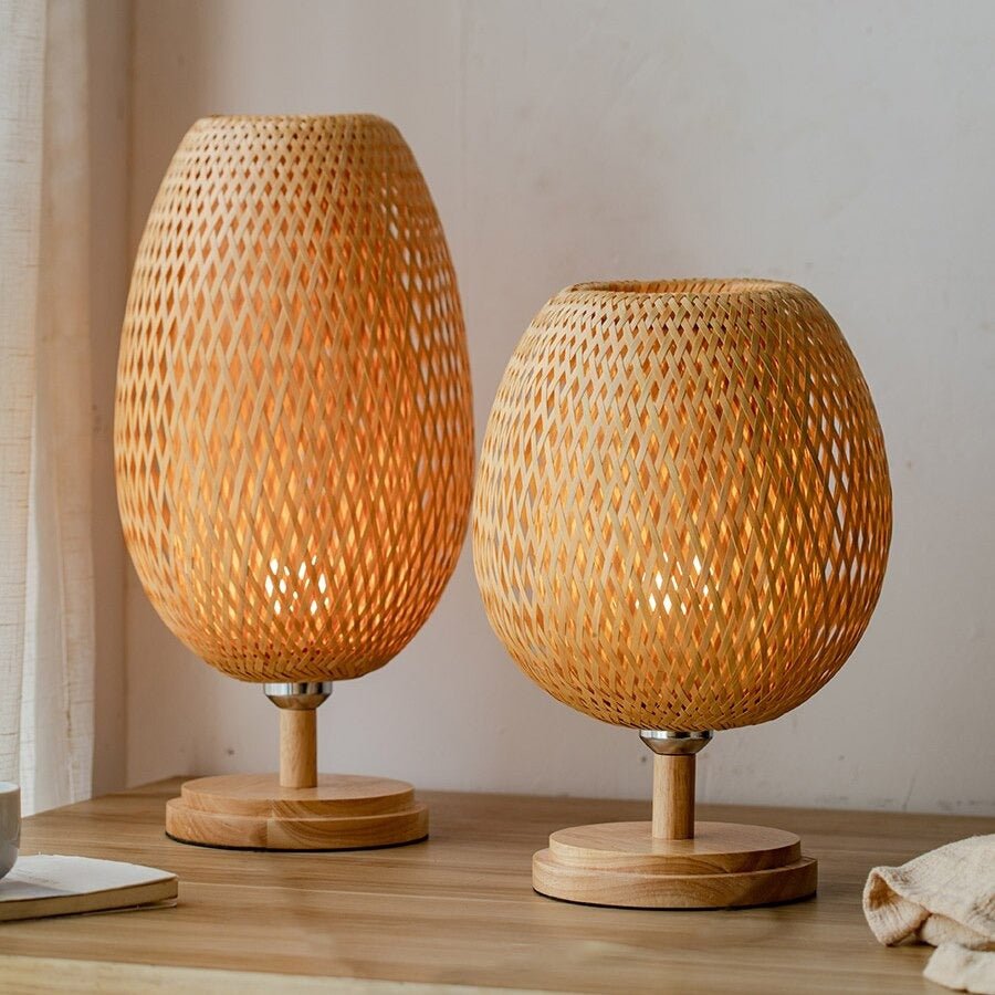 Lampe de Chevet Bambou  Boutique Lampe de Chevet
