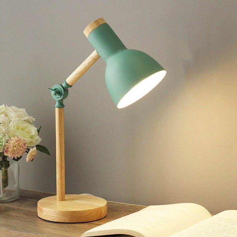 Lampe de chevet Bois Articulée LampesDeChevet Vert