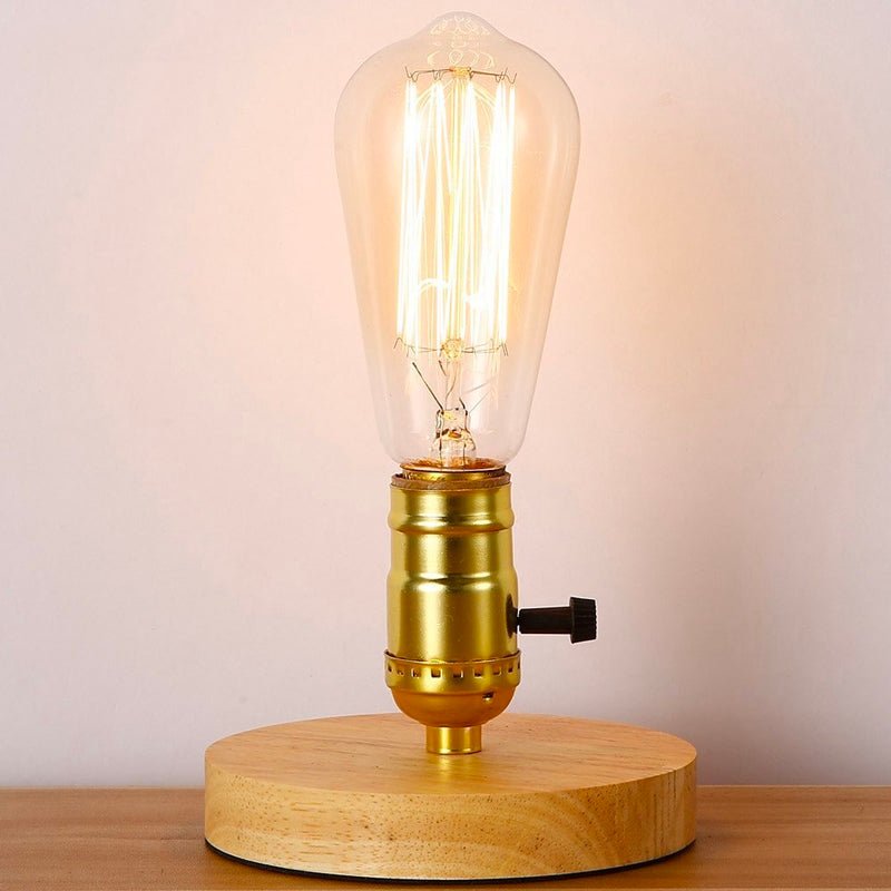 Lampe de chevet Bois Edison LampesDeChevet