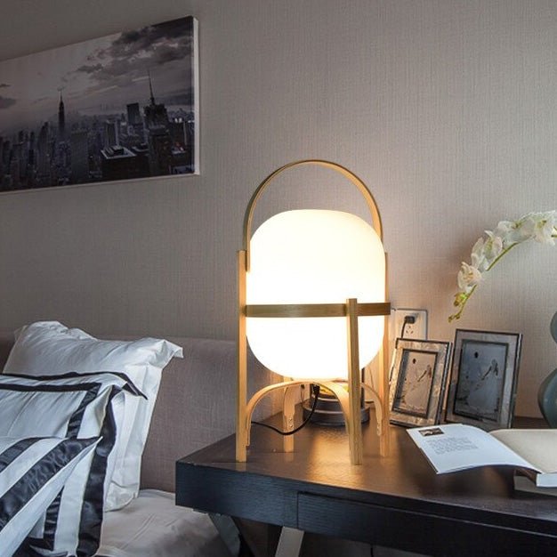 Lampe de chevet Bois Japonaise LampesDeChevet