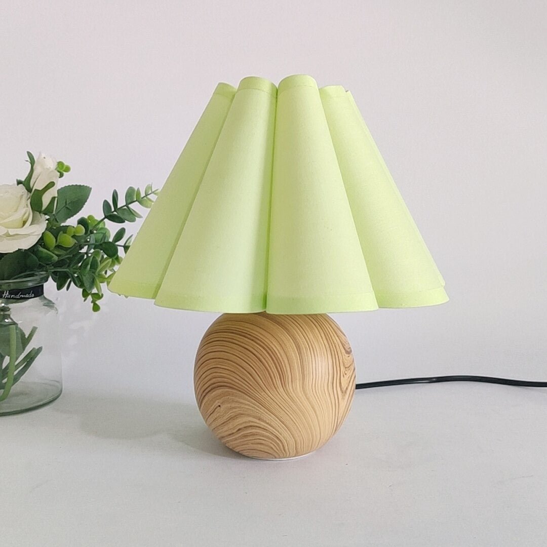 Lampe de chevet Bois Vintage LampesDeChevet Vert