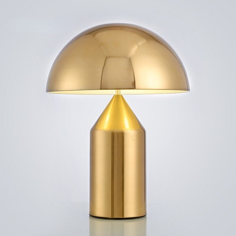 Lampe de chevet Champignon Luxe LampesDeChevet Dorée