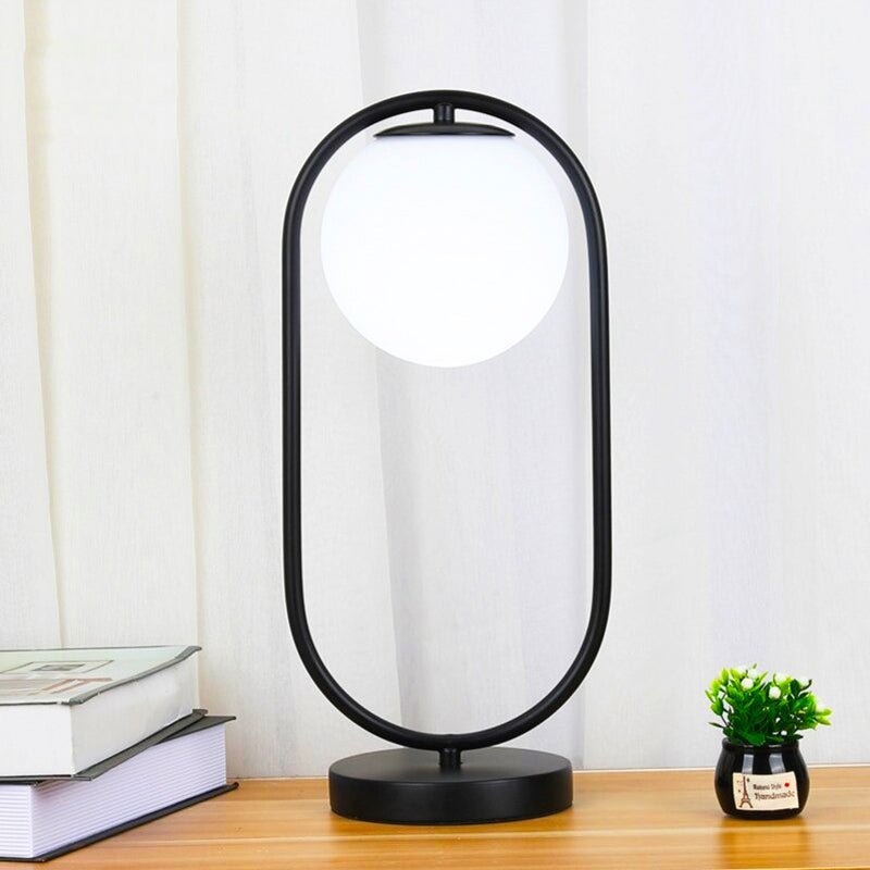 Lampe de chevet Design Boule Lune LampesDeChevet Noir