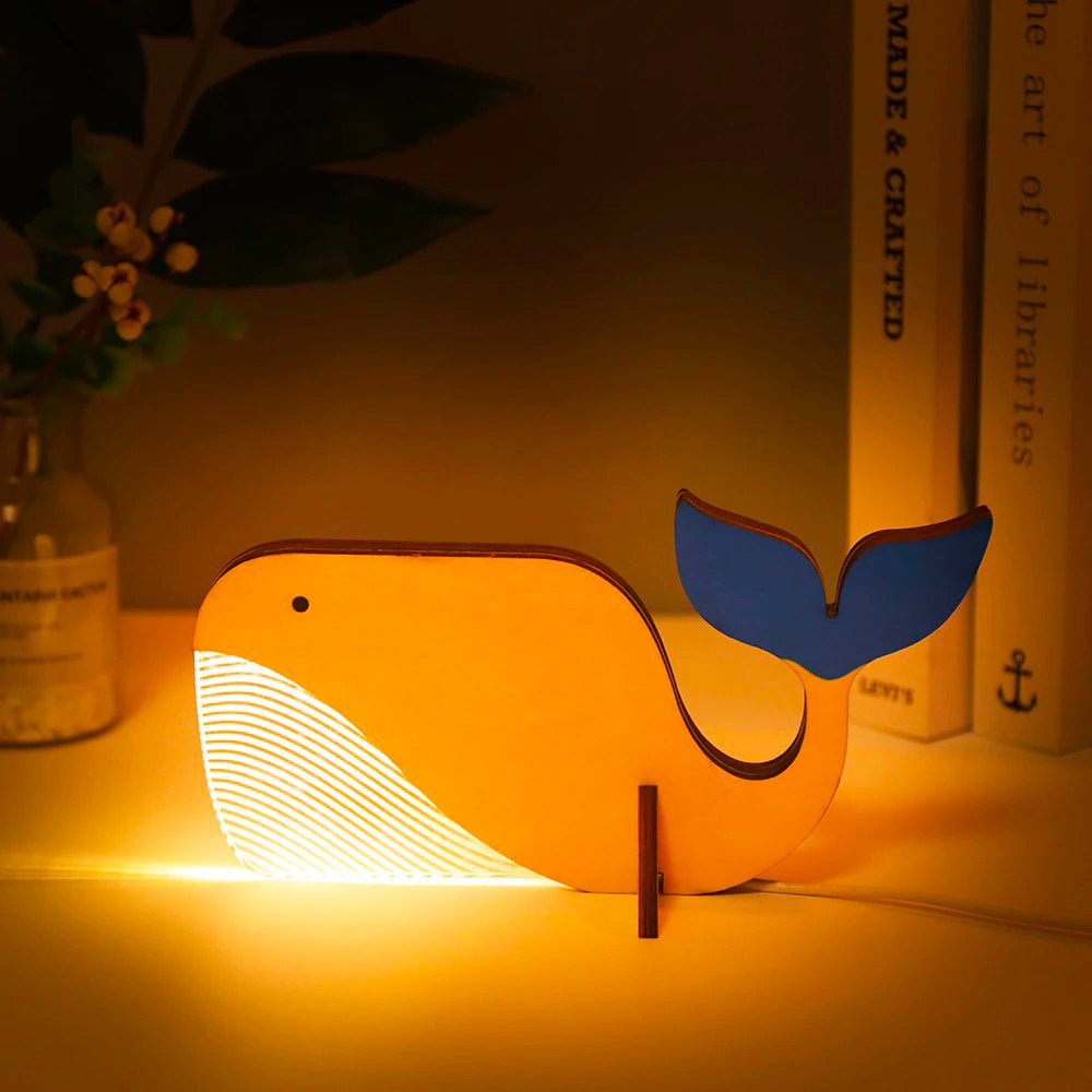 Lampe de chevet Enfant Animaux LampesDeChevet Baleine