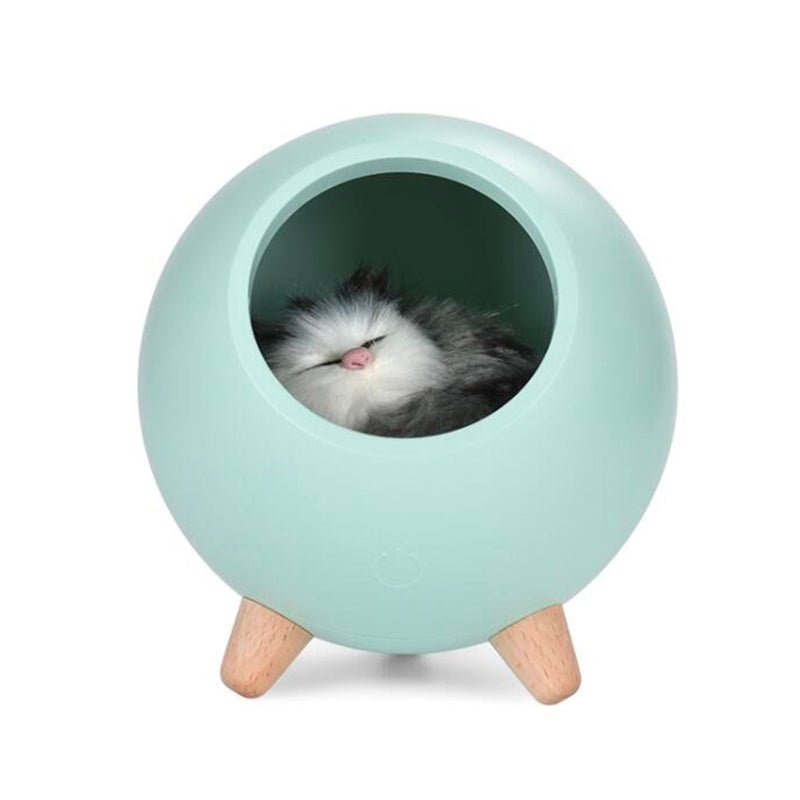 Lampe de chevet Enfant Sans Fil Chat LampesDeChevet Vert