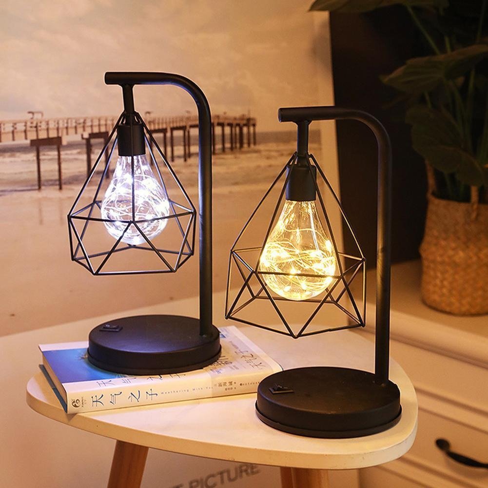 Lampe de chevet Industrielle Sans fil LampesDeChevet Blanc