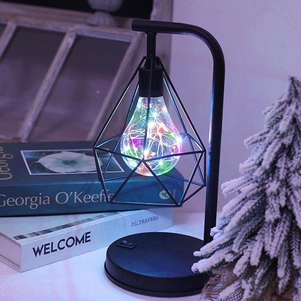 Lampe de chevet Industrielle Sans fil LampesDeChevet Multicolor