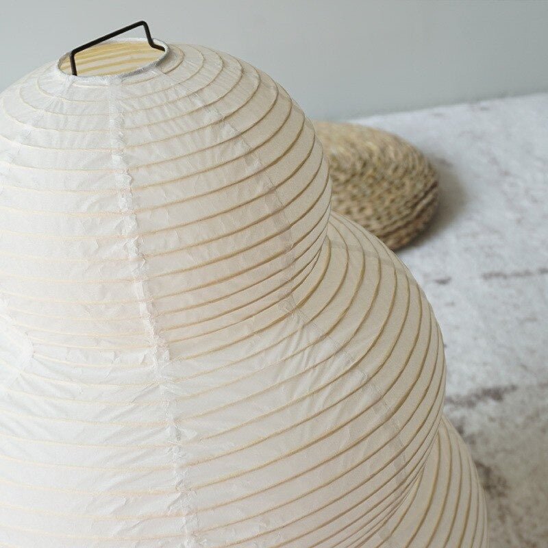 Lampe de chevet Japonaise en Papier Akari Style Yong LampesDeChevet