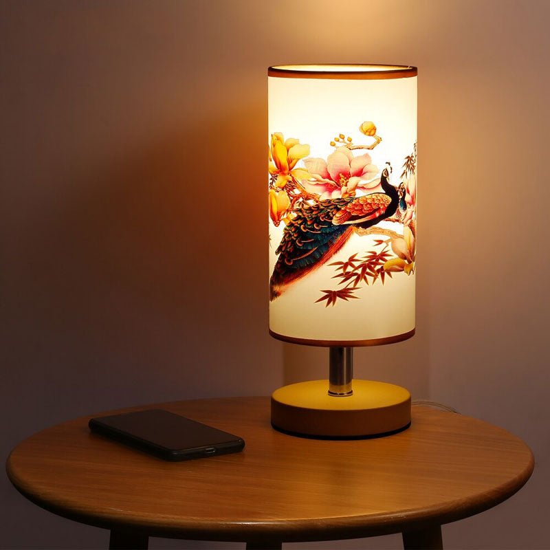 Lampe de chevet Japonaise Scandinave Ronde LampesDeChevet