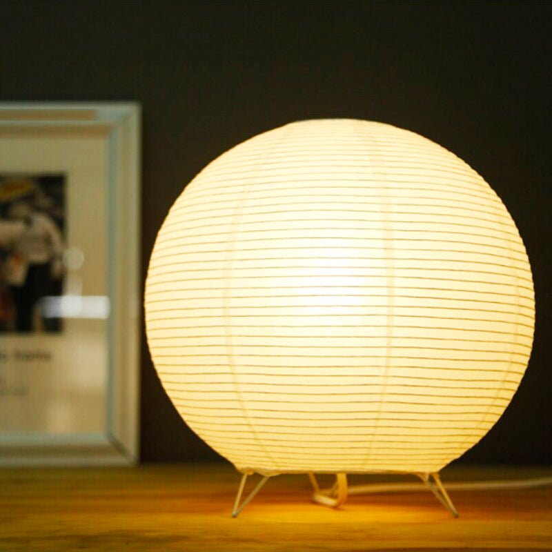 Lampe de chevet Lanterne Papier Japonaise LampesDeChevet Ronde