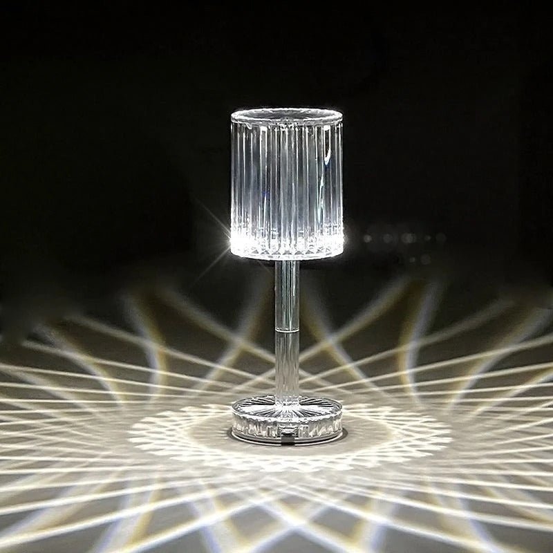 Lampe de chevet LED Diamant Ronde LampesDeChevet