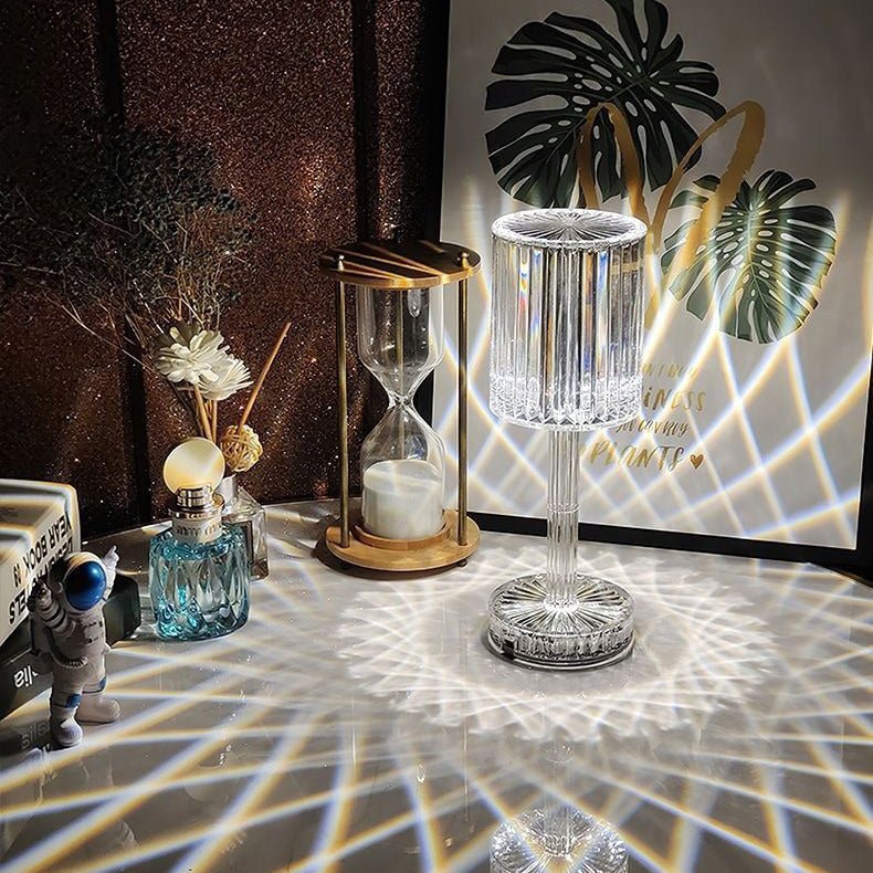 Lampe de chevet LED Diamant Ronde LampesDeChevet