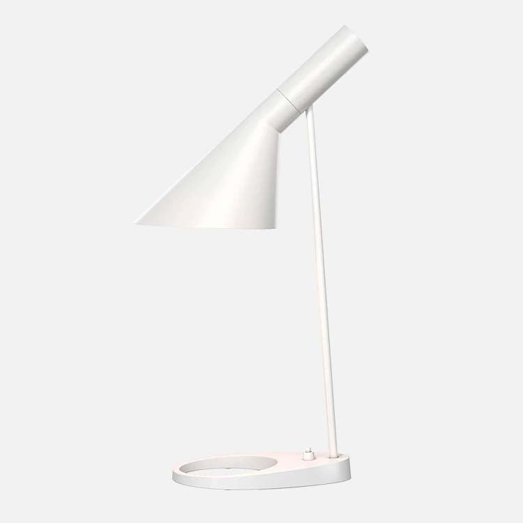 Lampe de chevet Moderne Acier LampesDeChevet Blanc