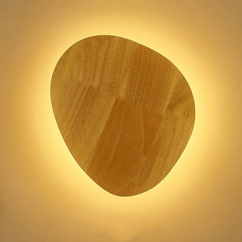 Lampe de chevet Murale Bois Circulaire LampesDeChevet Ovale