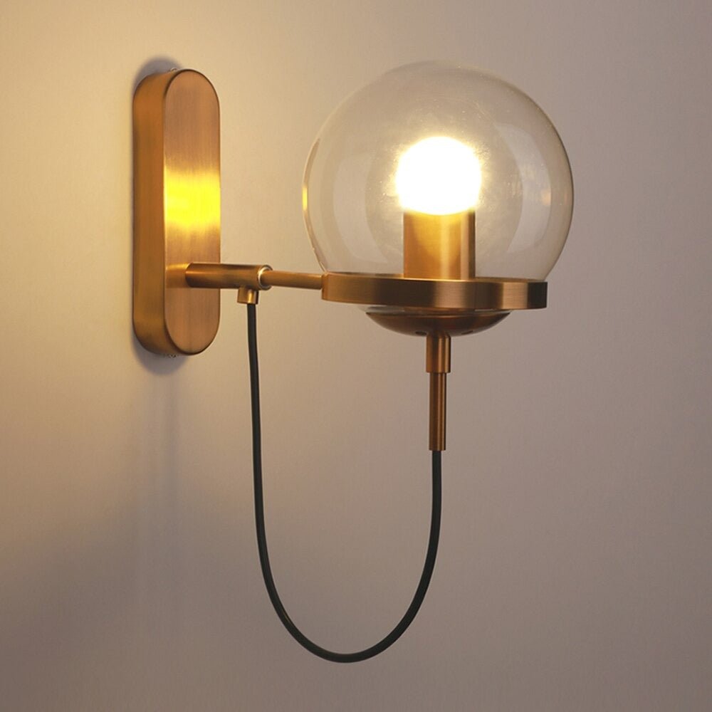 Lampe de chevet Murale Design LampesDeChevet Bronze