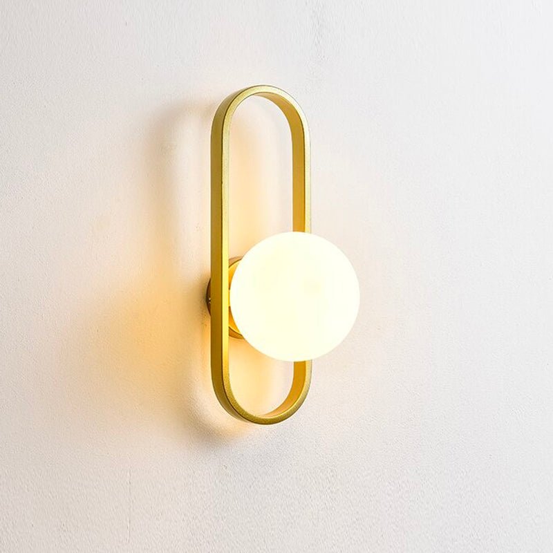 Lampe de chevet Murale Design Circulaire LampesDeChevet Dorée