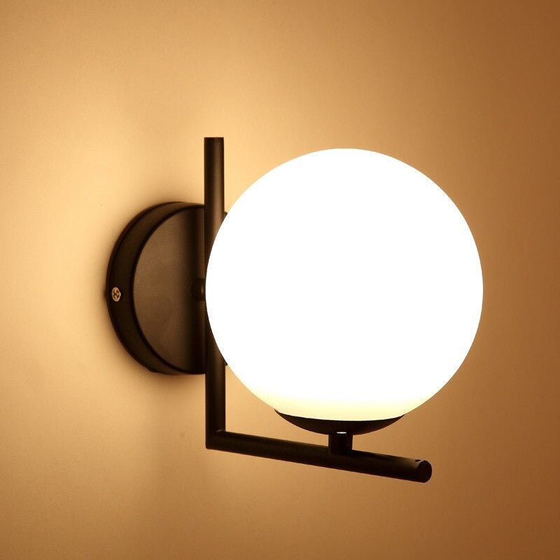 Lampe de chevet Murale Design Lune LampesDeChevet Noir