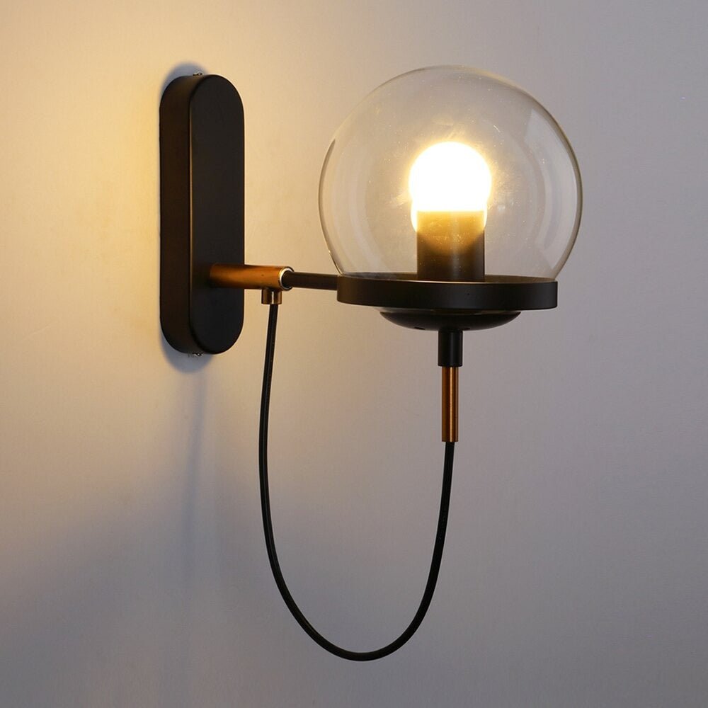 Lampe de chevet Murale Design LampesDeChevet Noir