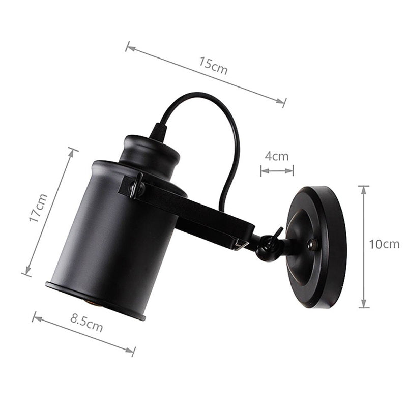 Lampe de chevet Murale Industrielle Vintage LampesDeChevet