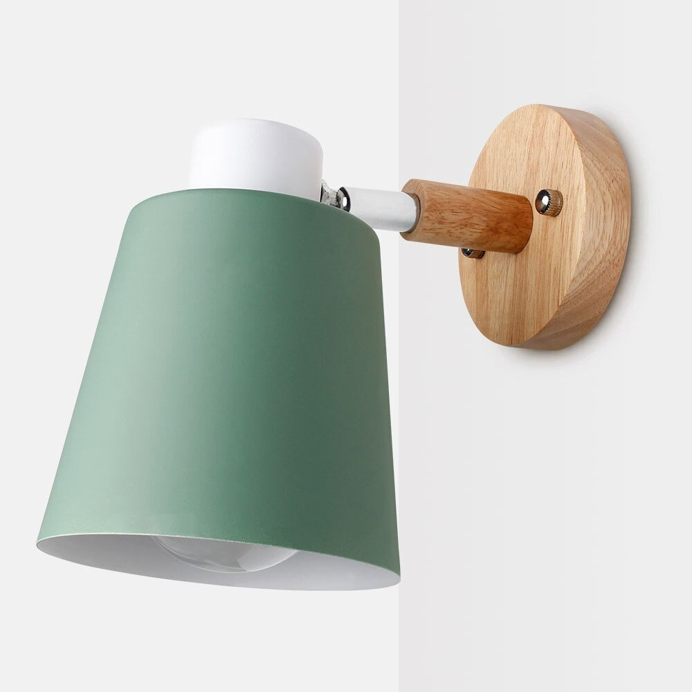 Lampe de chevet Murale Moderne Bois LampesDeChevet Vert