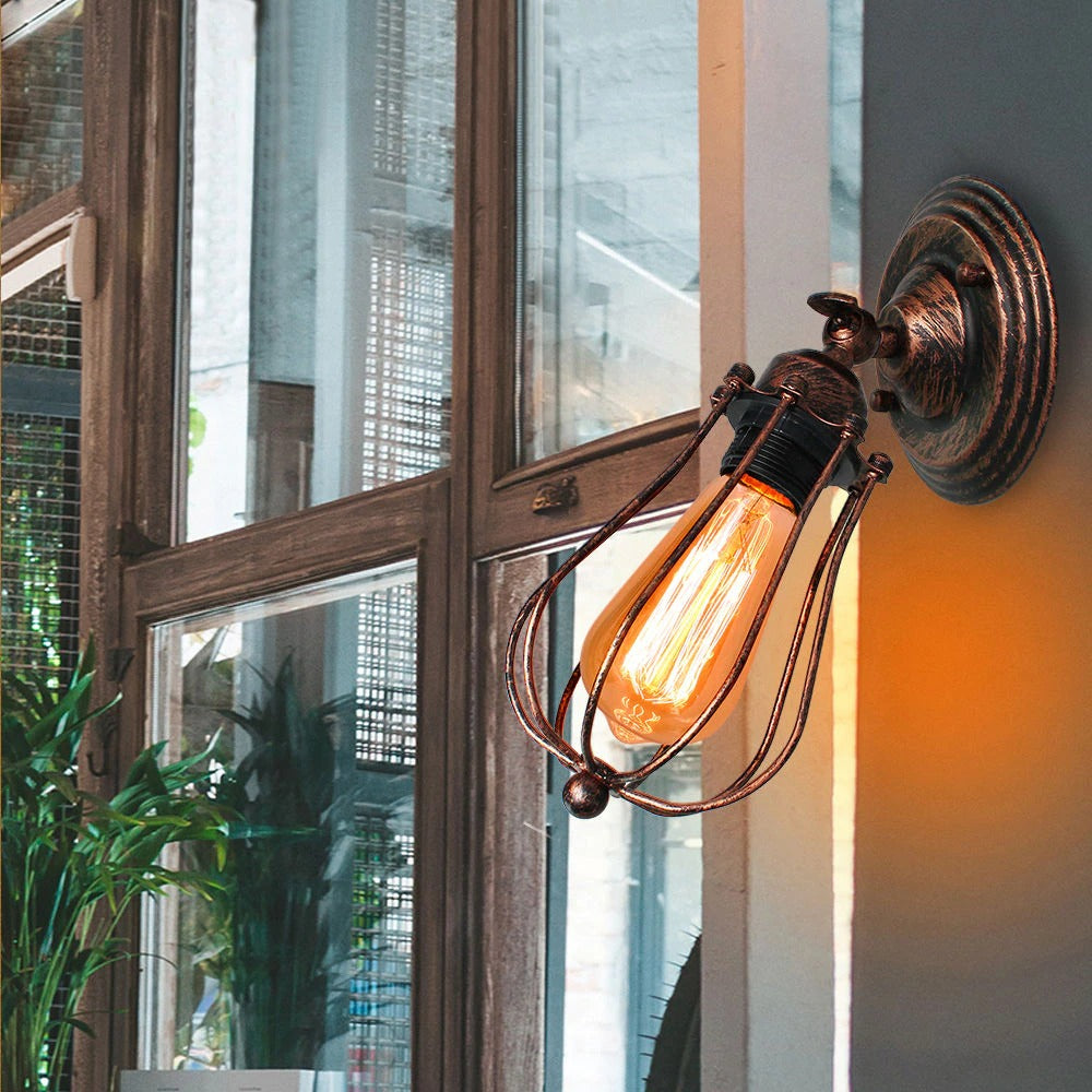 Lampe de chevet Murale Vintage Industrielle LampesDeChevet