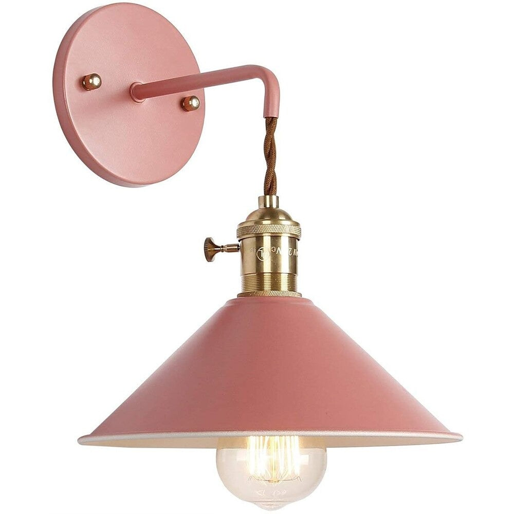 Lampe de chevet Murale Vintage Métal LampesDeChevet Rouge