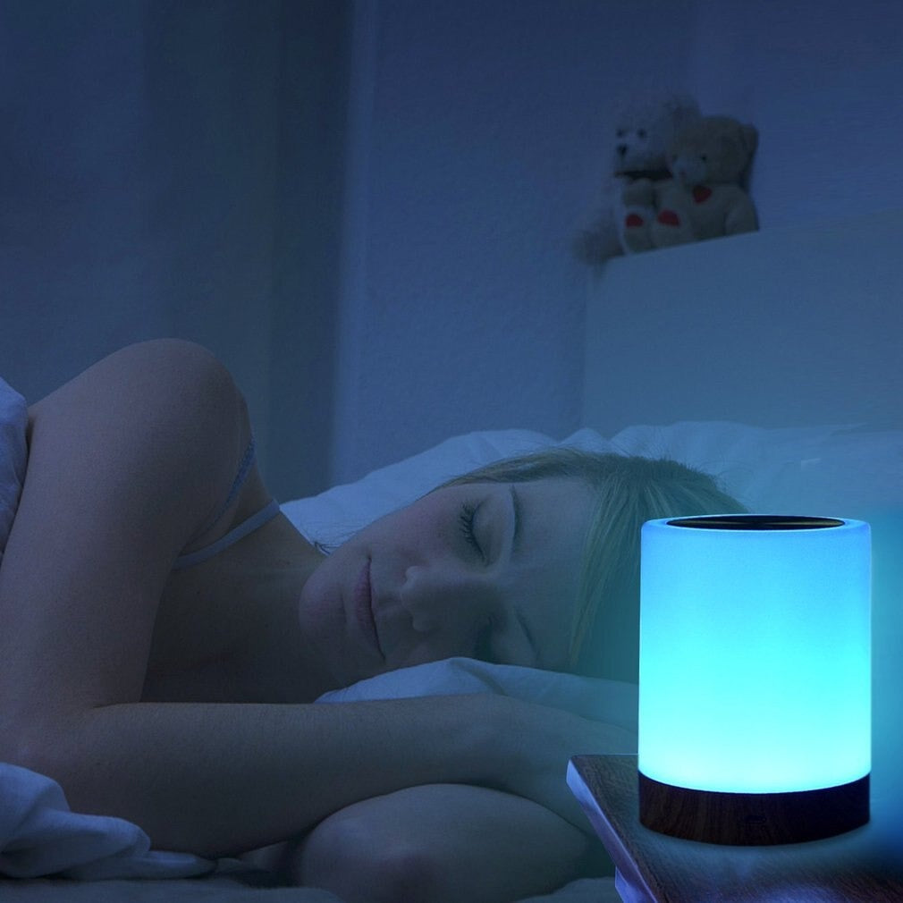 Lampe tactile LED portable avec anneau de suspension et batterie 1200mAh