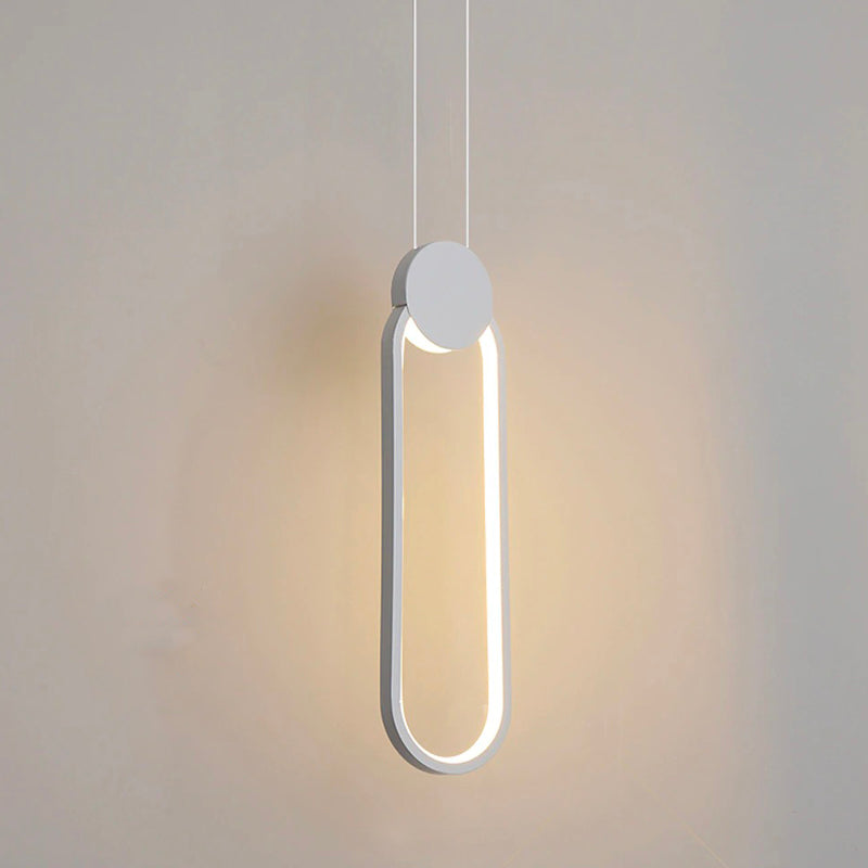 Lampe de chevet Suspendue Design LampesDeChevet Circulaire Blanc