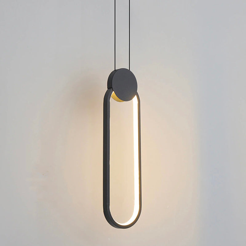 Lampe de chevet Suspendue Design LampesDeChevet Circulaire Noir