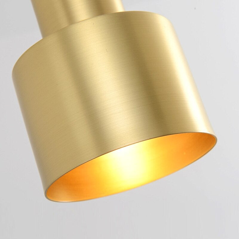 Lampe de chevet Suspendue Dorée Design LampesDeChevet