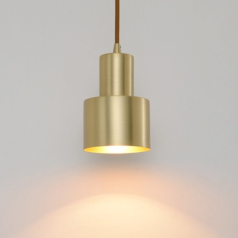 Lampe de chevet Suspendue Dorée Design LampesDeChevet
