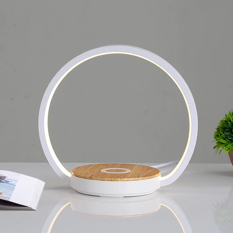 Lampe de Chevet Design avec Chargeur Sans Fil
