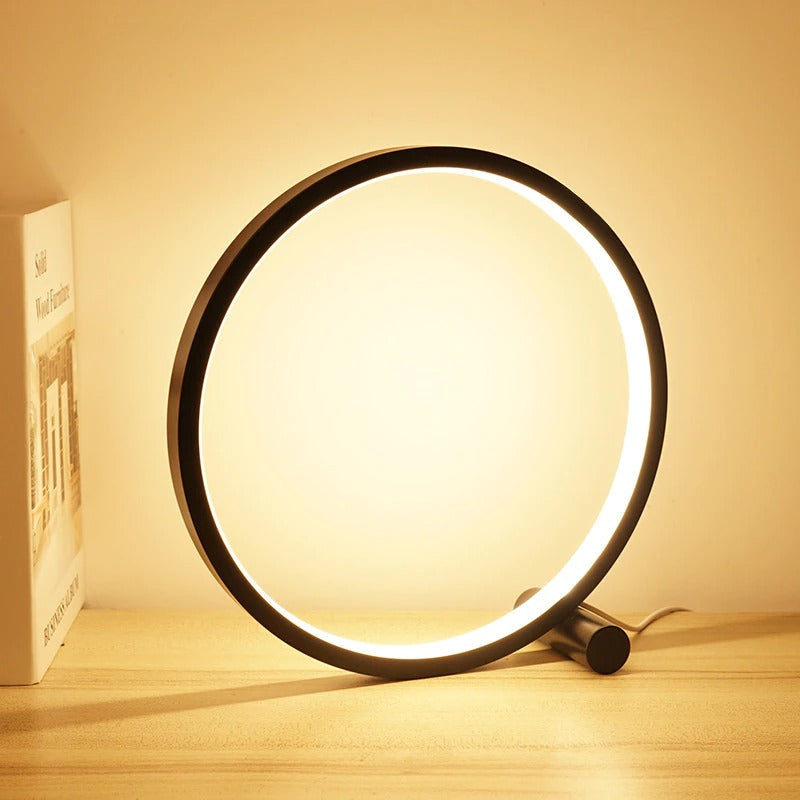 Lampe de chevet Tactile Circulaire LampesDeChevet Noir