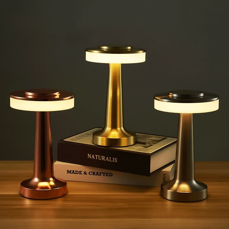 Lampe de chevet Tactile LED Soucoupe LampesDeChevet