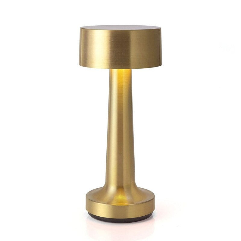 Lampe de chevet Tactile Rétro LED LampesDeChevet Or