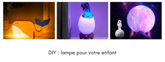 diy lampe pour enfants