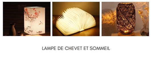 amélioration sommeil lampe de chevet