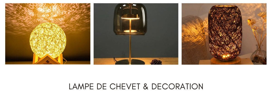 La lampe de chevet, pratique et décorative