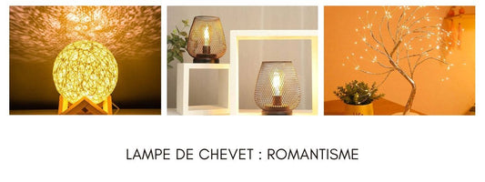 lampe de chevet romantisme