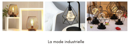 lampe de chevet industrielle mode