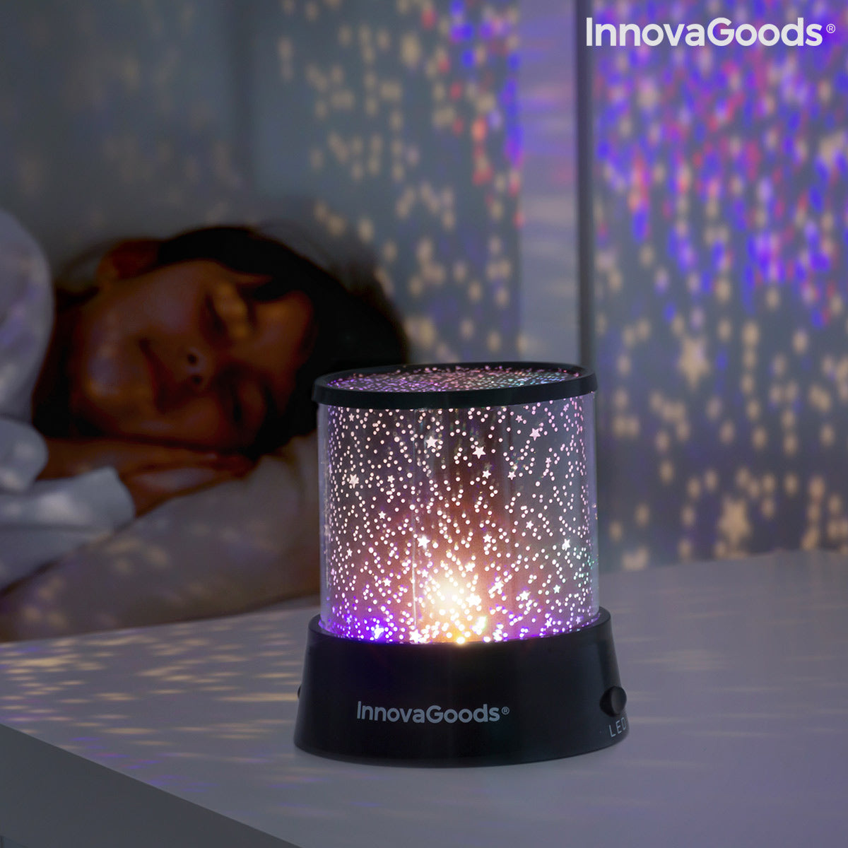 Lampe de Chevet Projecteur LED ciel étoilé pour enfant