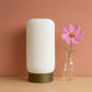 Lampe de table design sans fil rechargeable – Halo lumineux sculptural