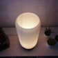 Lampe de table design sans fil rechargeable – Halo lumineux sculptural