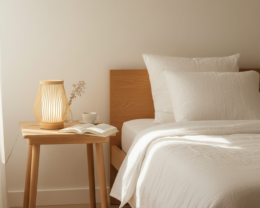 Lampe de chevet Bambou Lanterne