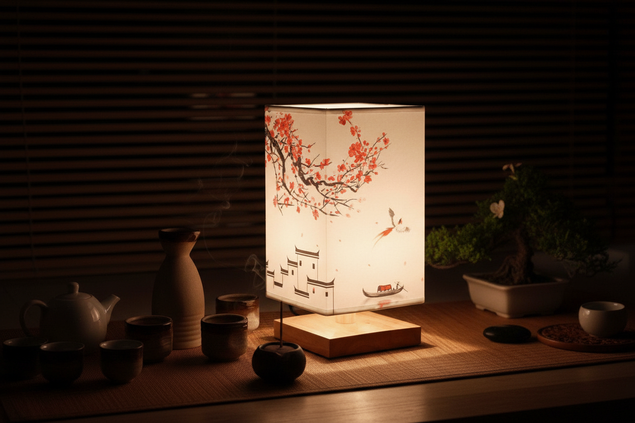 Lampe de chevet Japonaise Scandinave